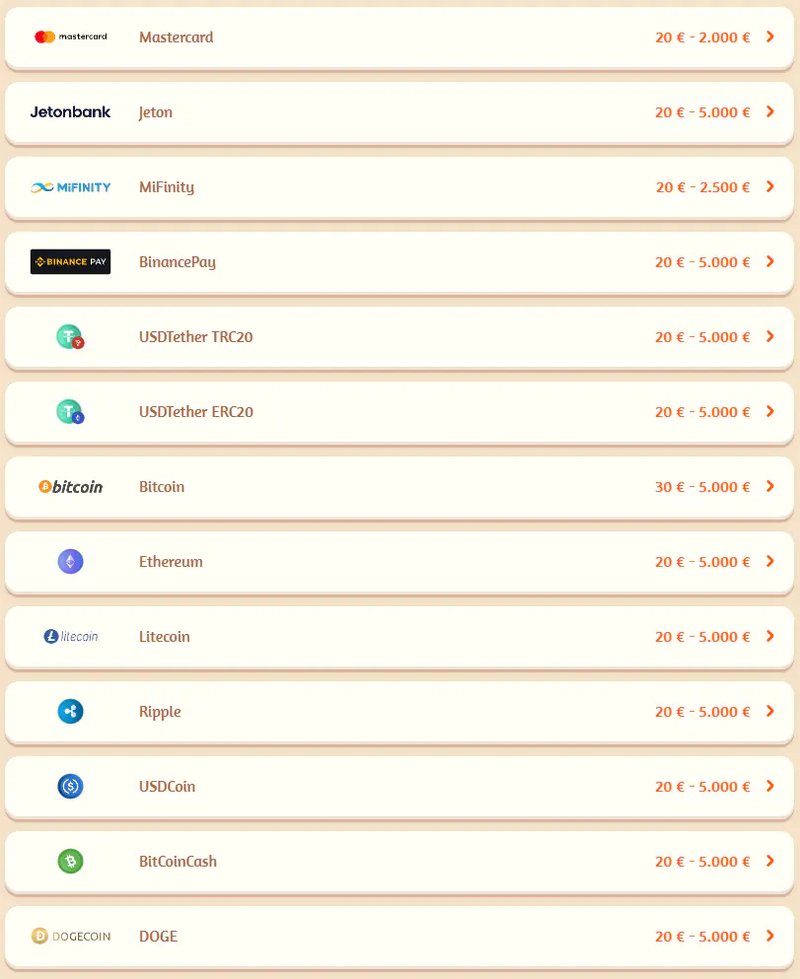 Billybets casino in Germany